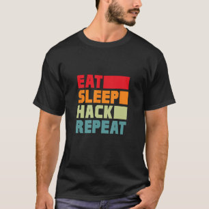 Camiseta Hacking Hacking Programador Hacking Re De Repetici