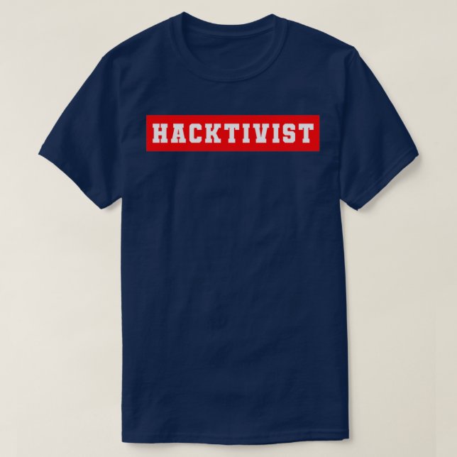 Camiseta Hacktivista (Diseño del anverso)