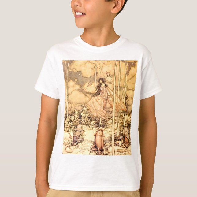 Camiseta Hada Arthur Rackham (Anverso)