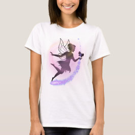 Camiseta Hada Celestial – Arte de Fantasía Femenina Etérea