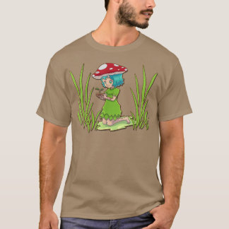 Camiseta Hada Cubierta Con Toadstool De champiñón Gorra Par