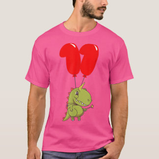 Camiseta Hada Cute T-Rex - Cumpleaños 11 - Balón infantil P