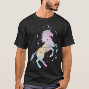Camiseta Hada de animales arcoiris Unicorn Chicas de amante