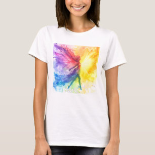Camiseta Hada de arco iris caprichosa - Cottagecore encanta