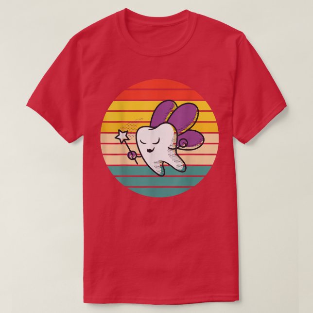 Camiseta Hada de dientes cortos (Diseño del anverso)
