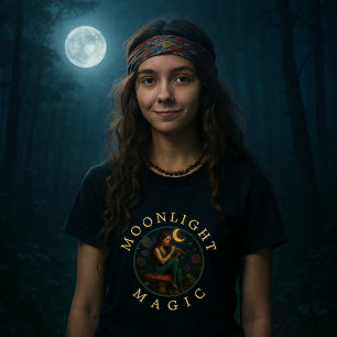 Camiseta Hada De Elf Pixista En El Hongo Con Flauta