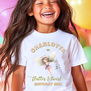 Camiseta Hada de fantasía primera flor silvestre