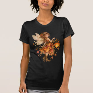 Camiseta Hada de hoja de otoño Fairycore con sombrero de ta