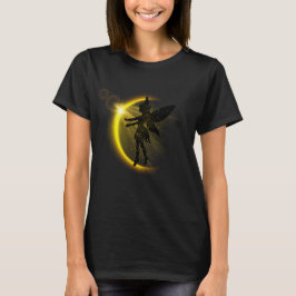 Camiseta Hada de la Luna Dorada – Arte Nocturno Celestial F