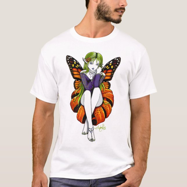 Camiseta Hada de la mariposa de Lillith del tigre (Anverso)