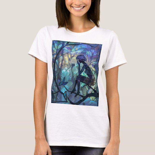Camiseta Hada de la selva lunar (Anverso)