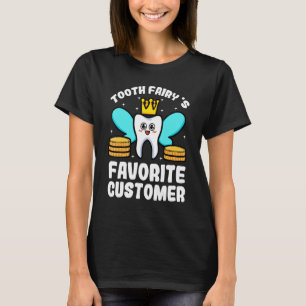 Camiseta Hada de los Dientes Cliente Favorito Higienista De