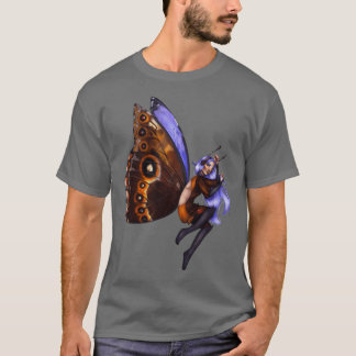Camiseta Hada de mariposa azul