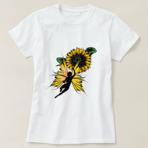 Camiseta Hada de sombra de girasol