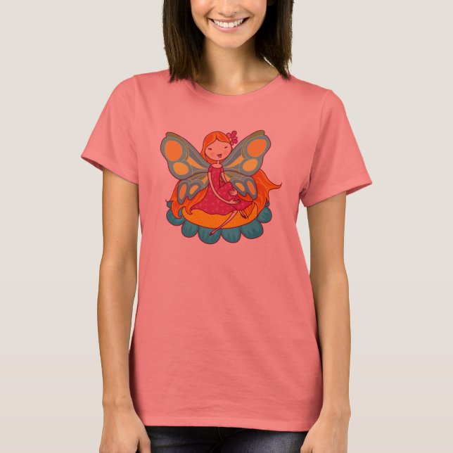 Camiseta Hada del jardín (Anverso)