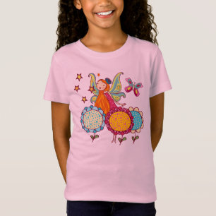 Camiseta Hada del jardín con las flores