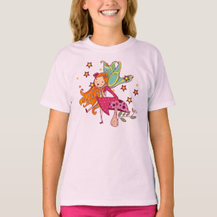 Camiseta Hada del jardín en seta