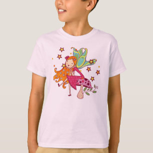 Camiseta Hada del jardín en seta