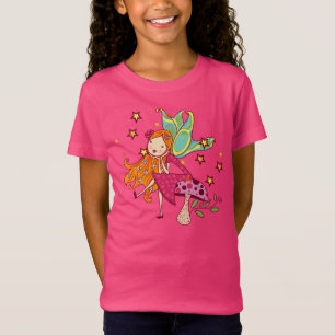 Camiseta Hada del jardín en seta