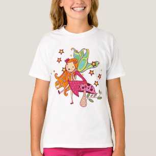 Camiseta Hada del jardín en seta
