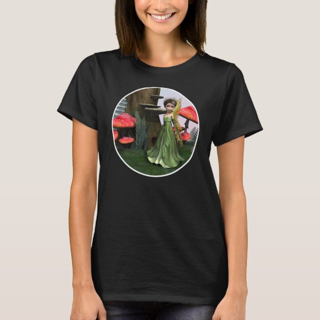 Camiseta Hada en el bosque (Anverso)