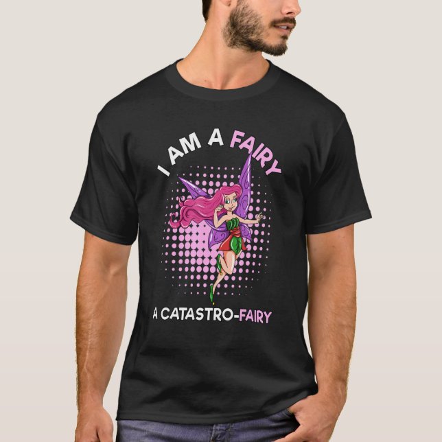 Camiseta Hada Fairycore Soy Una Hada Catastro Katastrofee  (Anverso)