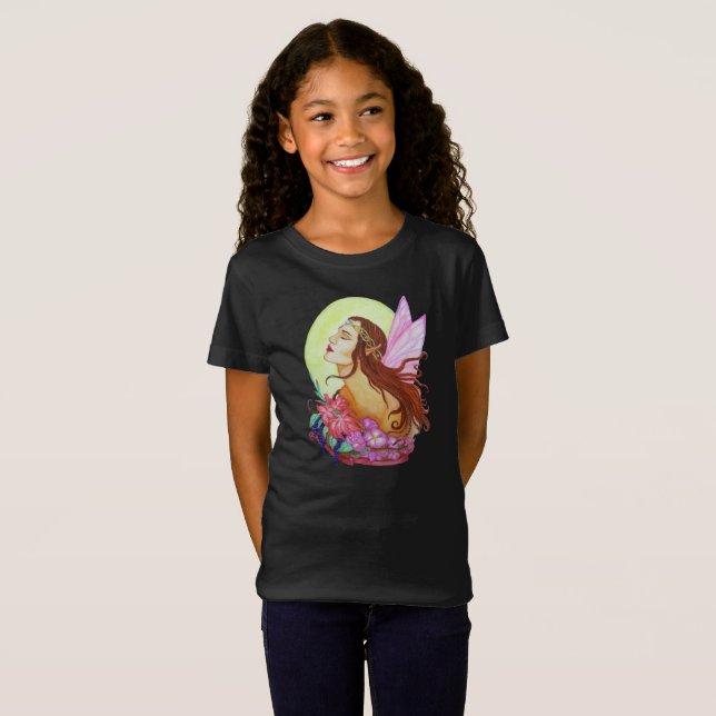Camiseta Hada floral  (Anverso completo)