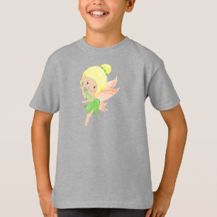 Camiseta Hada Forestal, Hada Mágica, Hada Cuta, Pelo Blondo