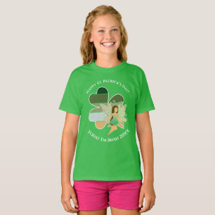 Camiseta Hada irlandesa en el Día de San Patricio