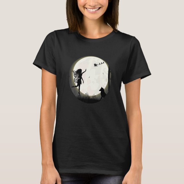 Camiseta Hada Jardín Para Navidades (Anverso)