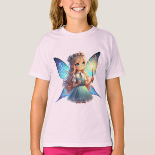 Camiseta Hada mágica de vuelta al tejo de Chica escolar