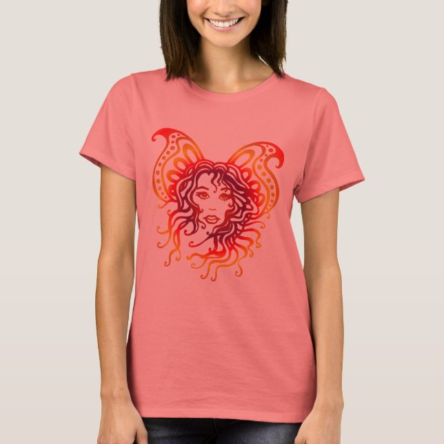Camiseta Hada mística-3 (Anverso)