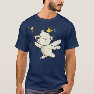 Camiseta Hada Oso Polar Vida salvaje Vida animal mística ha