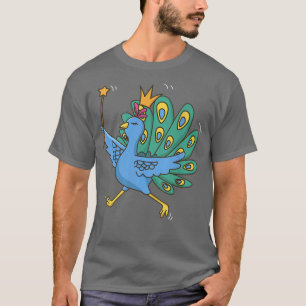 Camiseta Hada Peacock Peafowl Mystical Bird Peacock Fairy