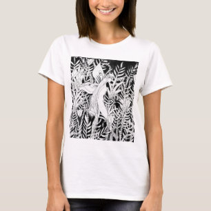 Camiseta Hada que camina en flores