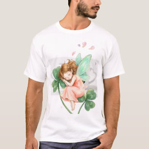 Camiseta Hada Soñadora con Danza Mágica de Trébol