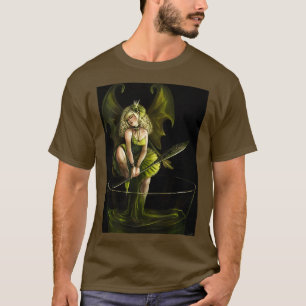 Camiseta hada verde de absinthe