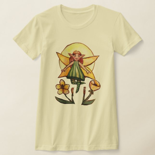 Camiseta Hada verde primavera (Distribución)