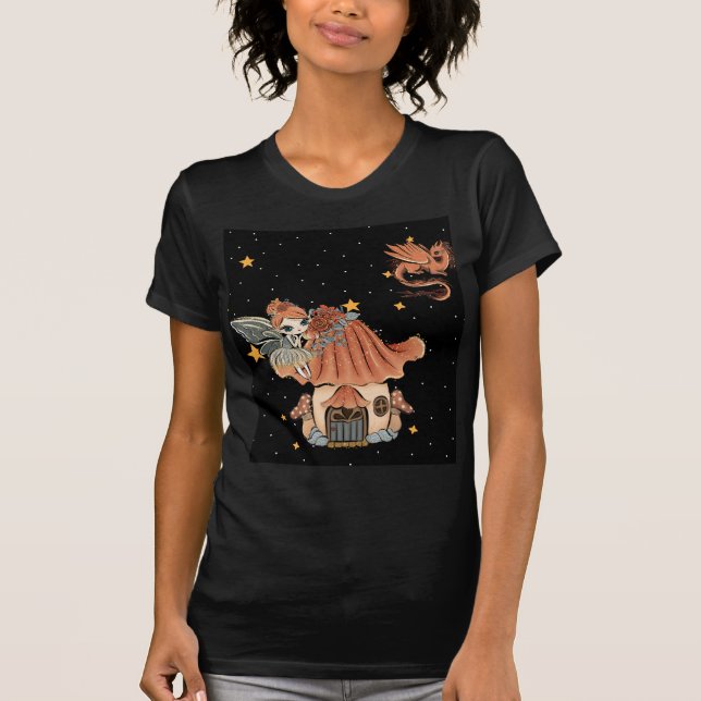 Camiseta Hada y la casa de los hongos (Anverso)