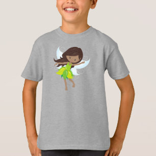 Camiseta Hadas afroamericanas, hadas forestales, hadas mági