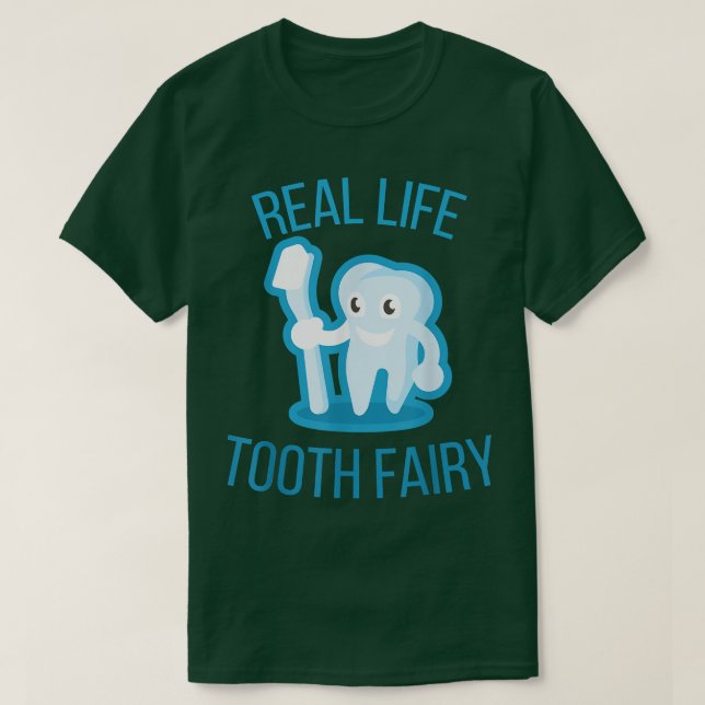 Camiseta Hadas de dientes de la vida real (Diseño del anverso)
