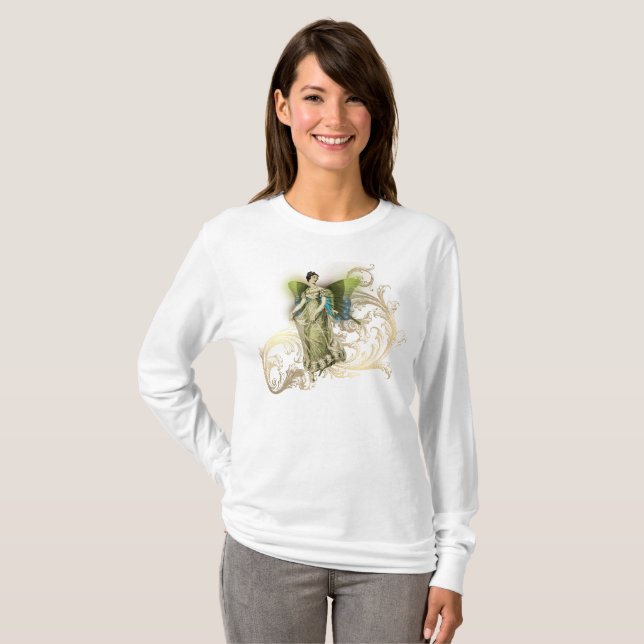 Camiseta Hadas de mariposa mística (Anverso completo)