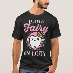 Camiseta Hadas dentarias dentarias dentarias Higienismo den