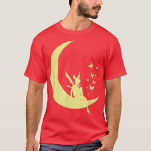 Camiseta Hadas en la luna con mariposas
