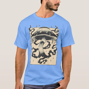 Camiseta Hadas Grunge Cottagecore Witchen Mushroom Estética