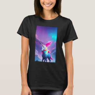 Camiseta Hadas mágicas en el arcoiris de Unicornio