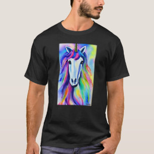 Camiseta Hadas mágicas en el arcoiris de Unicornio