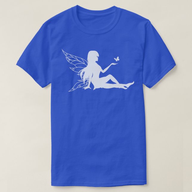 Camiseta Hadas y mariposas (Diseño del anverso)