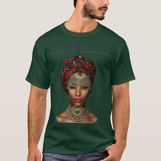 Camiseta Hadassah Israelite Queen of Persia (Anverso)