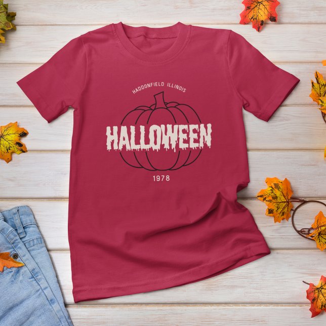 Camiseta Haddonfield illinois halloween 1978 (Subido por el creador)